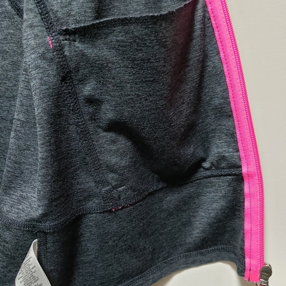 Champion Sport Running Jacket Zip Up Grey Pink Women's Size M NWOT - Picture 7 of 9